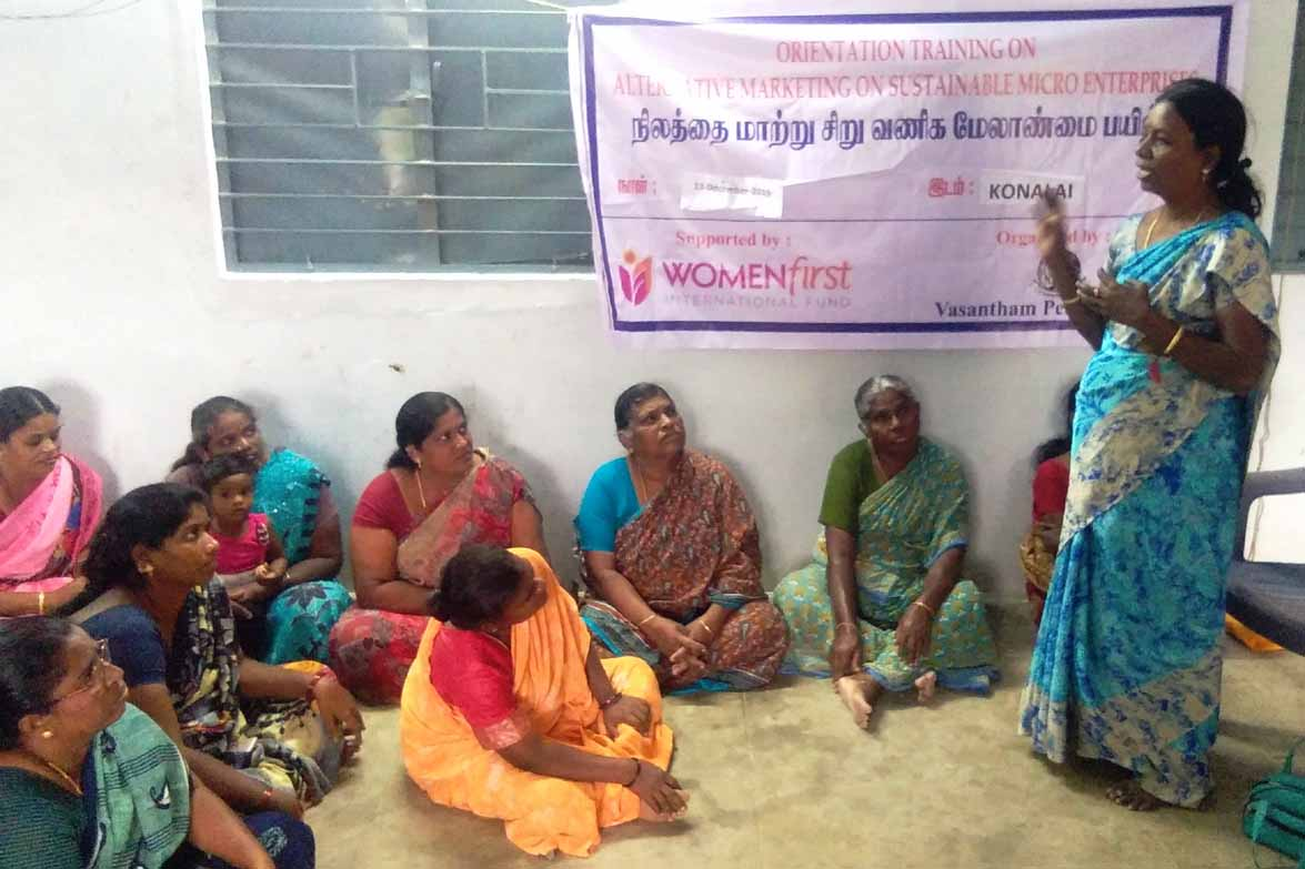 Alternative livlyhood training konalai village 